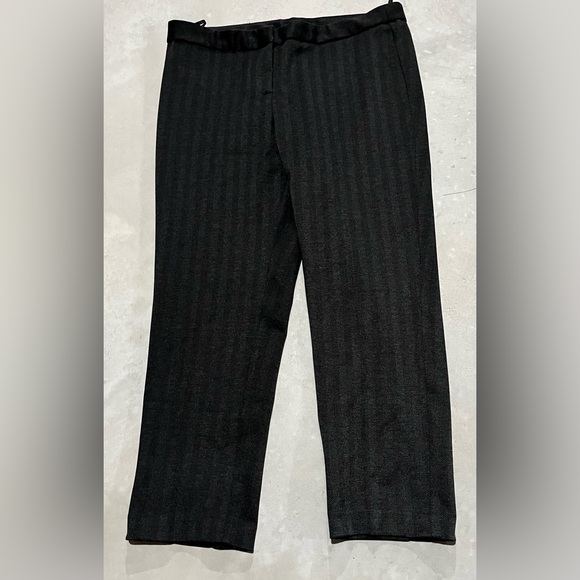 Amanda + Chelsea Womens Modern Fit Ankle Dress Pants Charcoal Size 16 - Picture 4 of 6